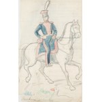 Bronisław Gembarzewski (1871 - 1941 ), Żołnierz na koniu