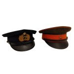 Lot of two Japanese caps, Lot of two Japanese caps