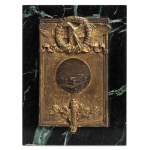 Bronze plaque, motorcycle race award, Bronze plaque, motorcycle race award