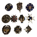 Poland, batch of ten regimental badges, Poland, batch of ten regimental badges