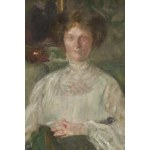 Olga Boznańska (1865 Kraków - 1940 Paryż), Portret Janiny Dygatówny (Portret Pani Dygat), około 1904
