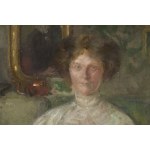 Olga Boznańska (1865 Kraków - 1940 Paryż), Portret Janiny Dygatówny (Portret Pani Dygat), około 1904