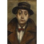 Roman Kramsztyk (1885 Warsaw - 1942 Warsaw), Portrait of a Man with a Bullet.
