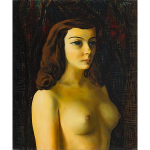 Mojżesz (Moise) Kisling (1891 Kraków - 1953 Paryż), Półakt, 1951