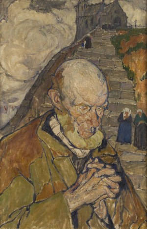 Maria Melania Mutermilch \ Mela Muter (1876 Warszawa - 1967 Paryż), Stary Bretończyk, ok. 1909