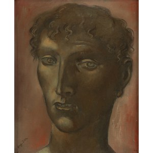Eugeniusz Zak (1884 Mohylno, Belarus - 1926 Paris), Portrait d'homme