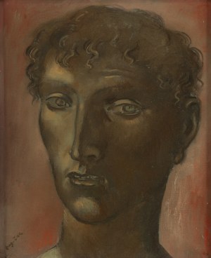 Eugeniusz Zak (1884 Mohylno, Białoruś - 1926 Paryż), Portret mężczyzny