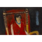 Henryk Hayden (1883 Varsovie - 1970 Paris), Femme au rocking-chair (Woman in a rocking-chair)