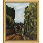 Simon (Shamay) Mondzain (Mondszajn) (1890 Chelm - 1979 Paris), Landscape from Clamart, 1913-1914
