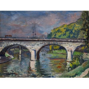 Natan (Nathan) Grunsweigh (Grunsweig) (1880 Kraków - 1956 Paryż), Most w Charenton