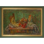 Wacław Taranczewski (1903 Czarnków - 1987 Kraków), Martwa natura z owocami (recto) / Portret kobiety (verso), 1932