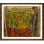 Eugeniusz Eibisch (1895 Lublin - 1987 Warsaw), Lounger and Woman in the Garden