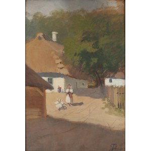 Jadwiga Tetmajer-Naimska (1891 Kraków (Bronowice Małe) - 1973 London), Vue de campagne