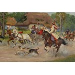 Jerzy Kossak (1886 Krakow - 1955 Krakow), The Wedding of Krakow, 1936