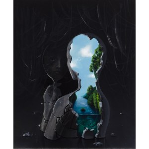 Kat Garstka (née en 1977), Looking at myself, 2025