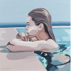 Ewa Krzywińska (nata nel 1976, Wrocław), Stato d'animo azzurro, 2025