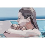 Ewa Krzywinska (b. 1976, Wroclaw), "Azure state of mind", 2025