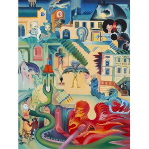 Piotr Urbanek (b. 1976, Kielce), Cat Carnival, 2025