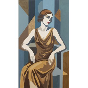 Dorota Kwiatkowska (b. 1994, Plock), A beautiful little fool, 2025.