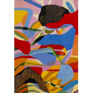 Marina Kuharczuk (b. 1993, Brest), Mosaic of movement 2, 2025