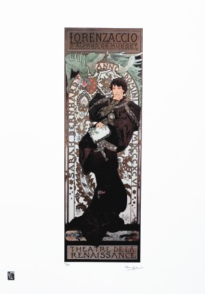 Alfons Mucha (1860 - 1939), Sarah Bernhardt