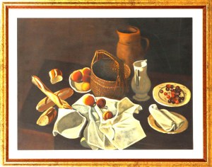 André Derain (1880-1954), Nature morte à la baguette - (Martwa natura z bagietką), 1970 (1935)