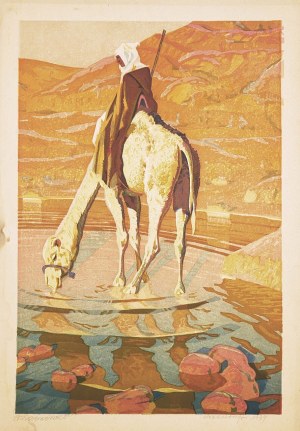 Aleksander LASZENKO (1883-1944), W oazie, 1934