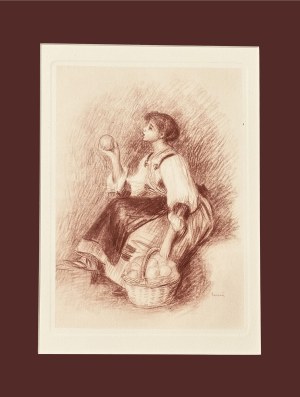Pierre-Auguste Renoir (1841-1919), La petite marchande d’orange (Mała pomarańczarka), 1952