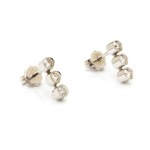 Earrings with diamonds early 21st century.