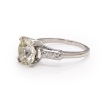 Diamantring Zwischenkriegszeit