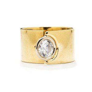 Diamantring Anfang des 21. Jahrhunderts.