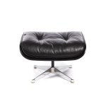 Charles a Ray Eames Herman Miller, Křeslo s podnožkou, 2. polovina 20. století.