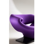 Pierre Paulin Artifort, Netherlands, "Ribbon" armchair, model no. 582, 1960s-70s.