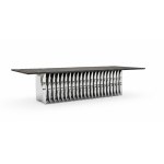 Oskar Zięta, Harmonica Table Stone Prototype, 2020