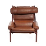 Arne Norell, "Inca" armchair, 2nd half of the 20th century.