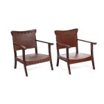 Spain, Pair of armchairs, 2nd half of 20th century.