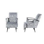 Pair of armchairs, 1970s.