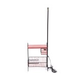 Floor lamp with bar and gazetteer, 1960s-70s.