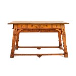 Zakopane style table, late 19th century.