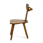 Olgierd Szlekys, Władysław Wincze Spółdzielnia Artystów Plastyków ŁAD, Poland, Zydelek "Sarenka," 1950s.