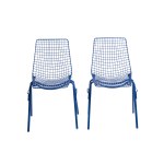 Henryk Sztaba, Pair of mesh chairs, proj. 1968