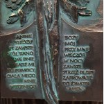 Krzysztof Brzuzan, Modlitwa Aniele Boży- brąz