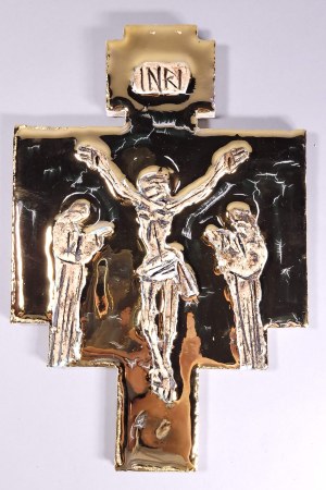 Stanisław Brach, Krzyż ceramiczny (złoto)