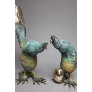 Iwona Krajnik, Birds with Eggs
