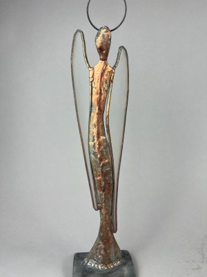 Dariusz Drzymała, Anioł złoty, 42cm