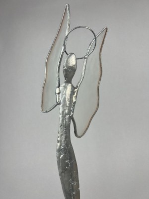 Dariusz Drzymała, Anioł srebrny, 46cm