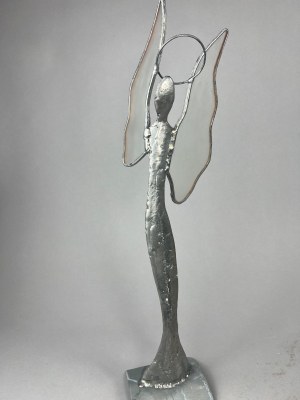 Dariusz Drzymała, Anioł srebrny, 46cm