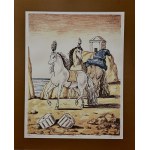Girogio Di Chirico (1888 - 1978), Cavalli di Achille(konie Achillesa)