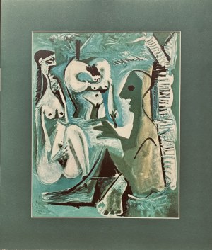 Pablo Picasso 1881-1973 z cyklu „Le Déjeuner sur l’herbe” ( Obiady na trawie) 1962, Wariacje na temat „Śniadanie na trawie” E. Maneta