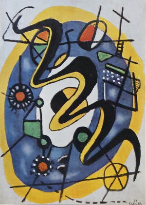 Fernand Léger (1881-1955) ,Composition ,1947